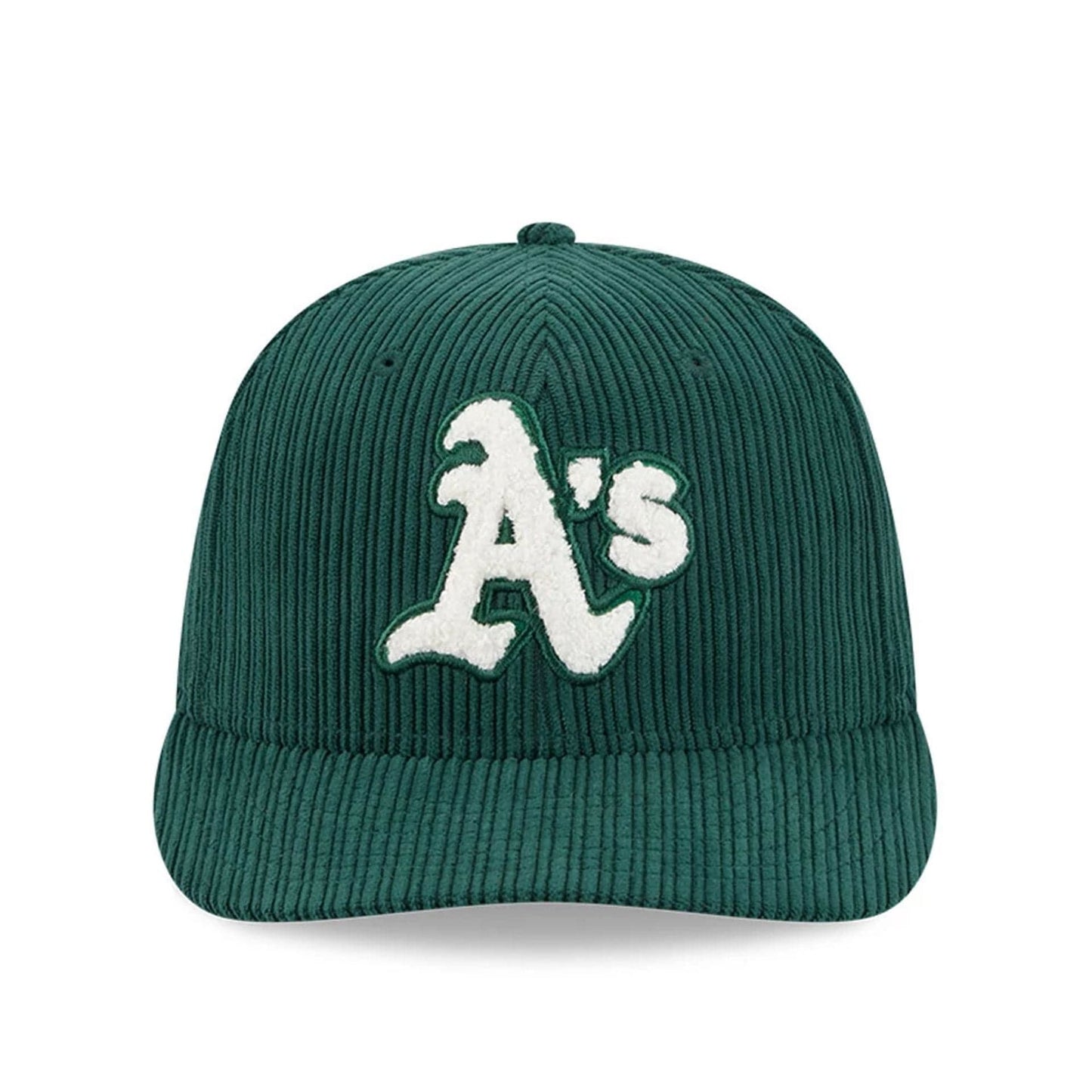 This is a Athletics MLB Chenille Pop Dark Green 59FIFTY Fitted Cap 3