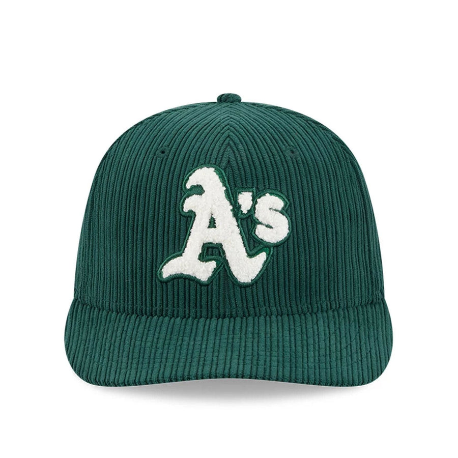This is a Athletics MLB Chenille Pop Dark Green 59FIFTY Fitted Cap 3