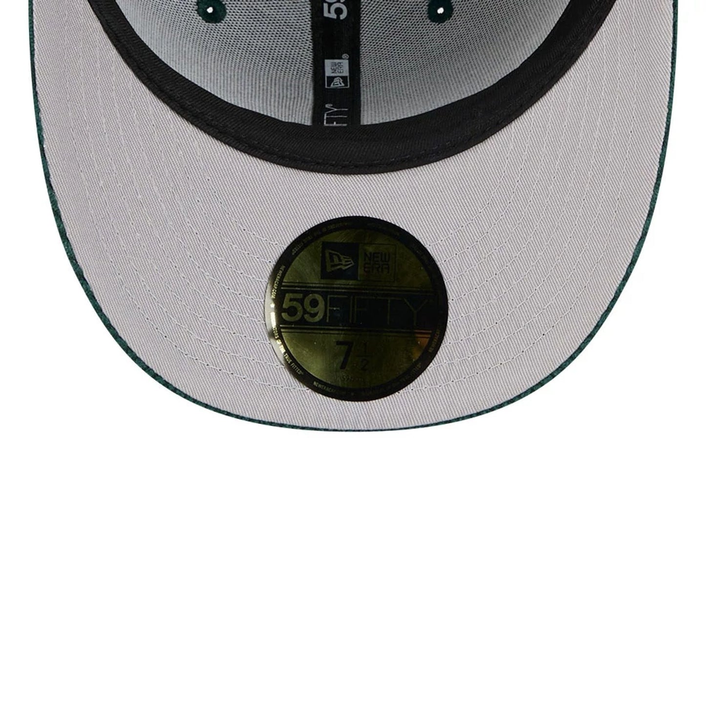 This is a Athletics MLB Chenille Pop Dark Green 59FIFTY Fitted Cap 2