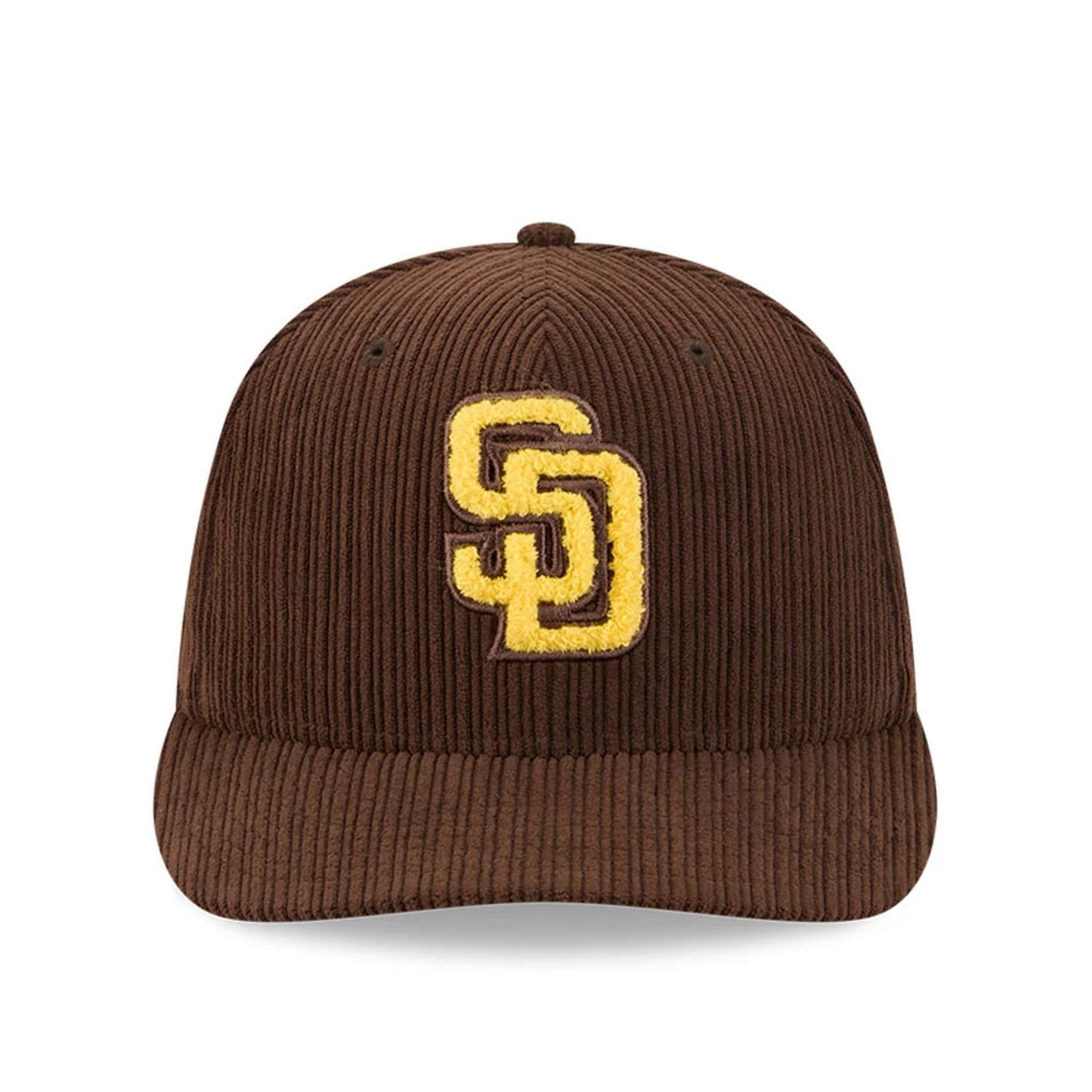 This is a San Diego Padres MLB Chenille Pop Dark Brown 59FIFTY Fitted Cap 3