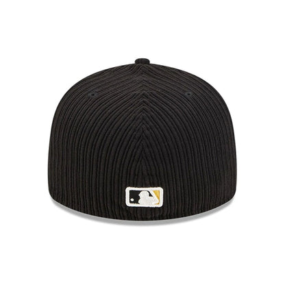 This is a Pittsburgh Pirates MLB Chenille Pop Black 59FIFTY Fitted Cap 7