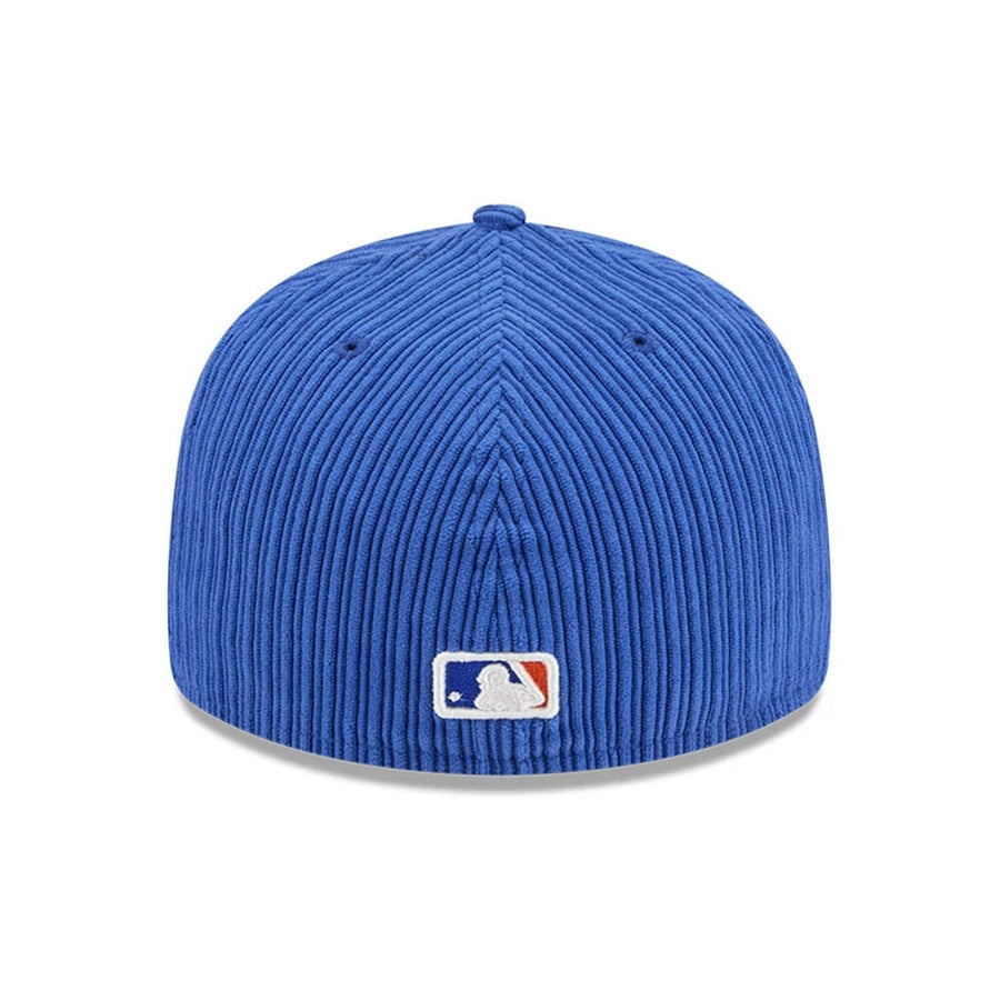 This is a New York Mets MLB Chenille Pop Blue 59FIFTY Fitted Cap 5