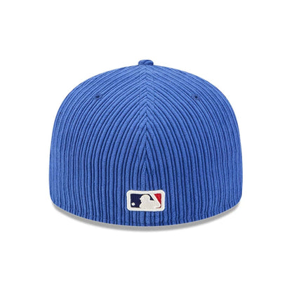 This is a LA Dodgers MLB Chenille Pop Dark Blue 59FIFTY Fitted Cap 6