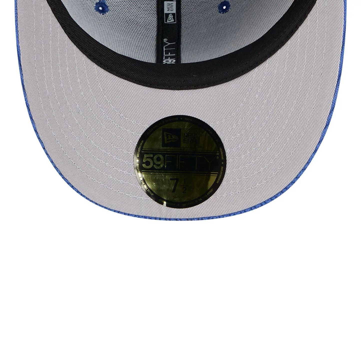 This is a LA Dodgers MLB Chenille Pop Dark Blue 59FIFTY Fitted Cap 2