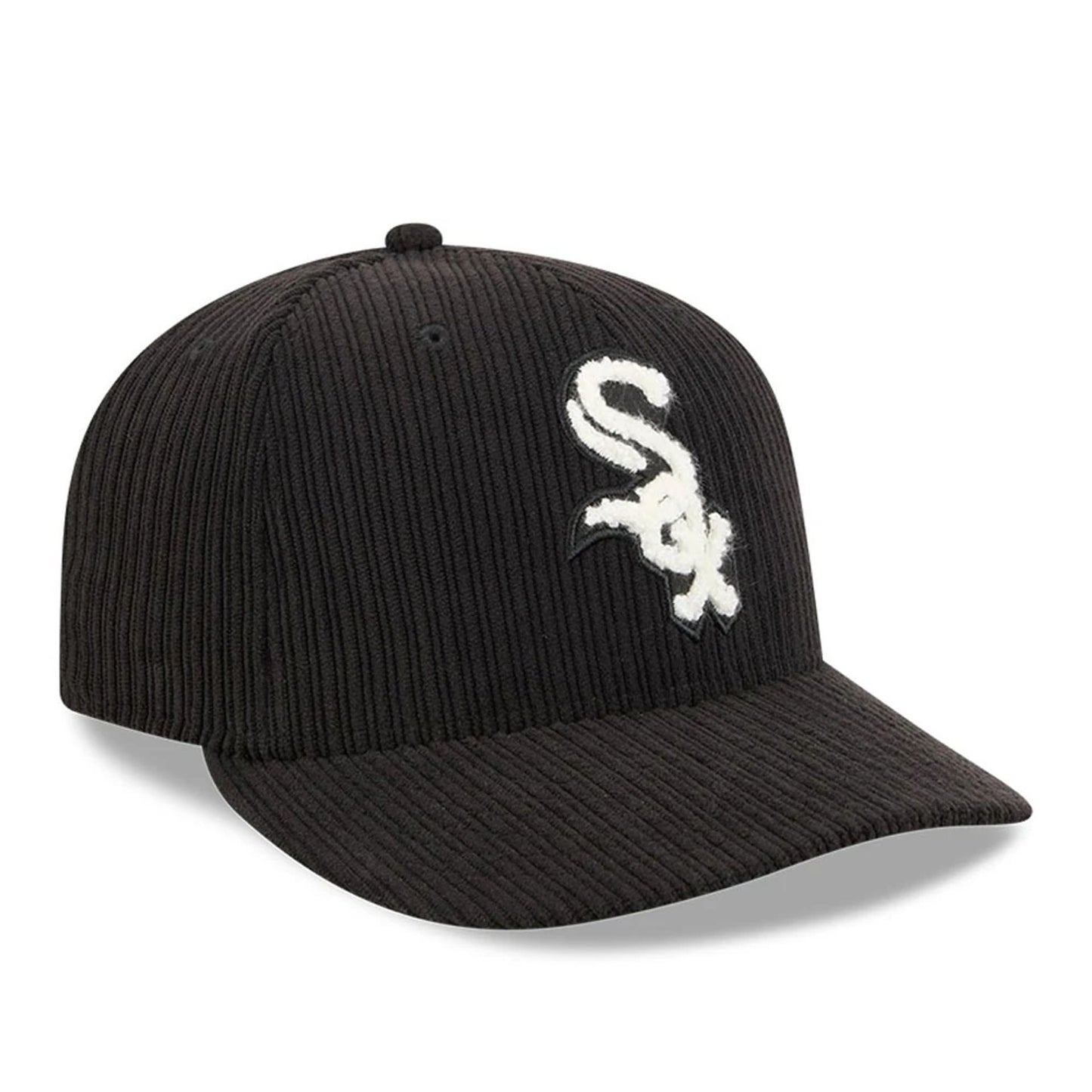 This is a Chicago White Sox MLB Chenille Pop Black 59FIFTY Fitted Cap 4