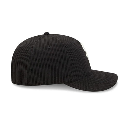 This is a Chicago White Sox MLB Chenille Pop Black 59FIFTY Fitted Cap 6