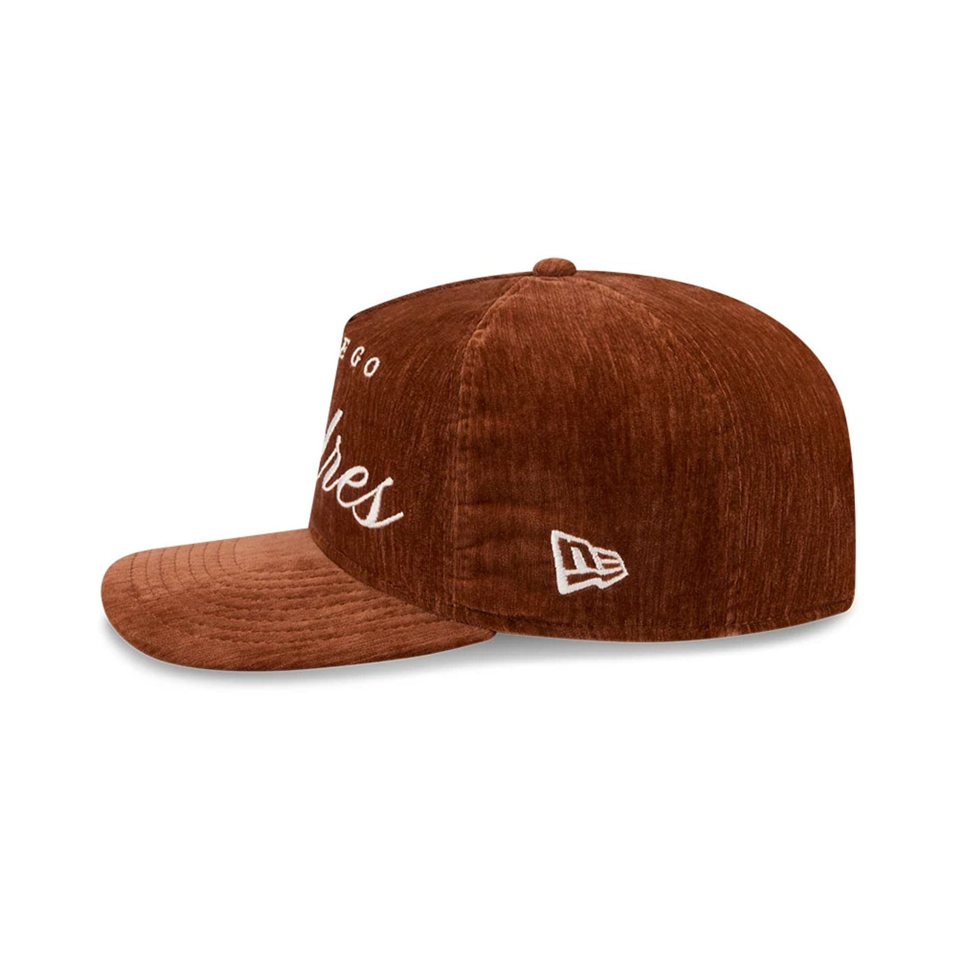 This is a San Diego Padres MLB Team Script Dark Brown 19TWENTY Adjustable Cap 3