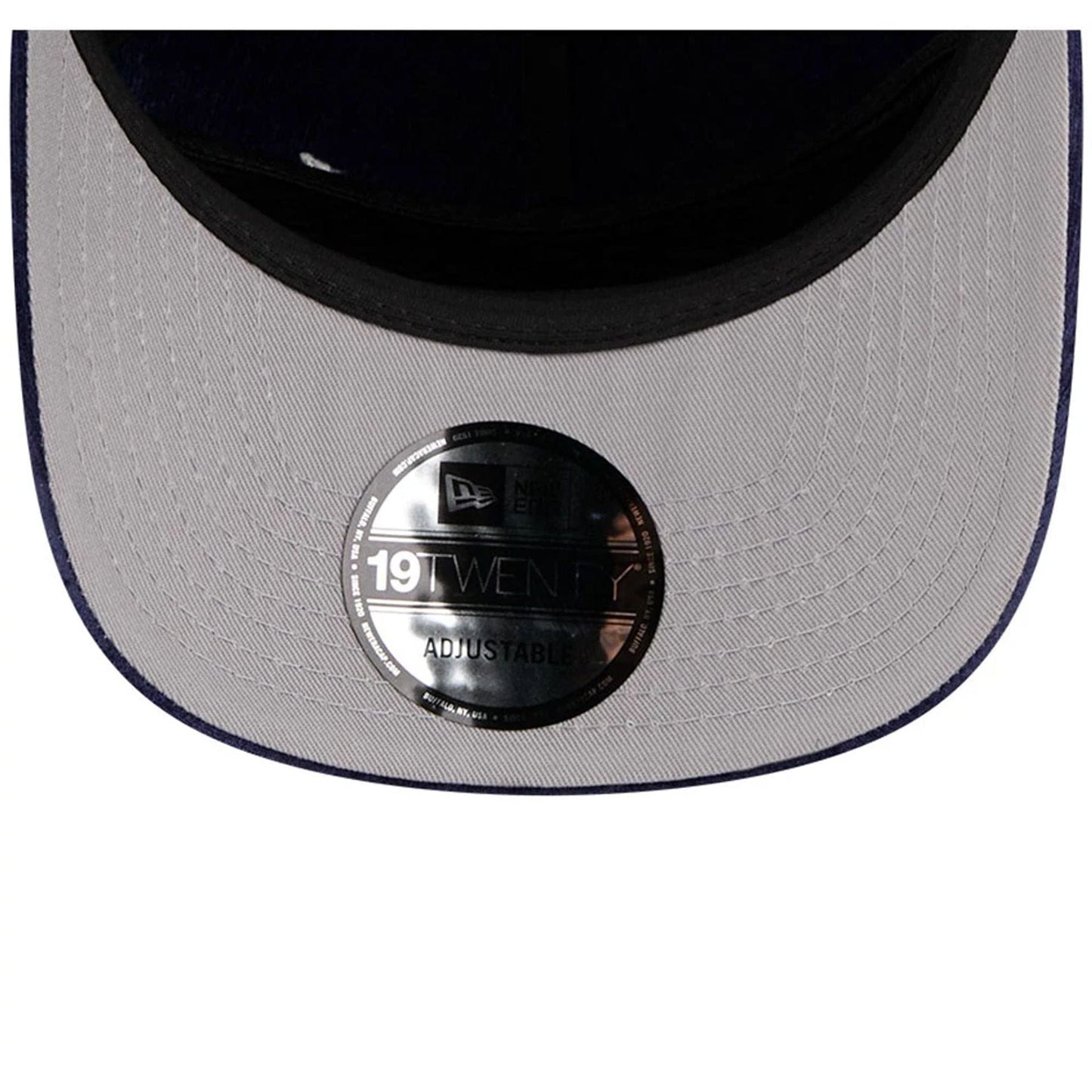 This is a New York Mets MLB Team Script Blue 19TWENTY Adjustable Cap 2