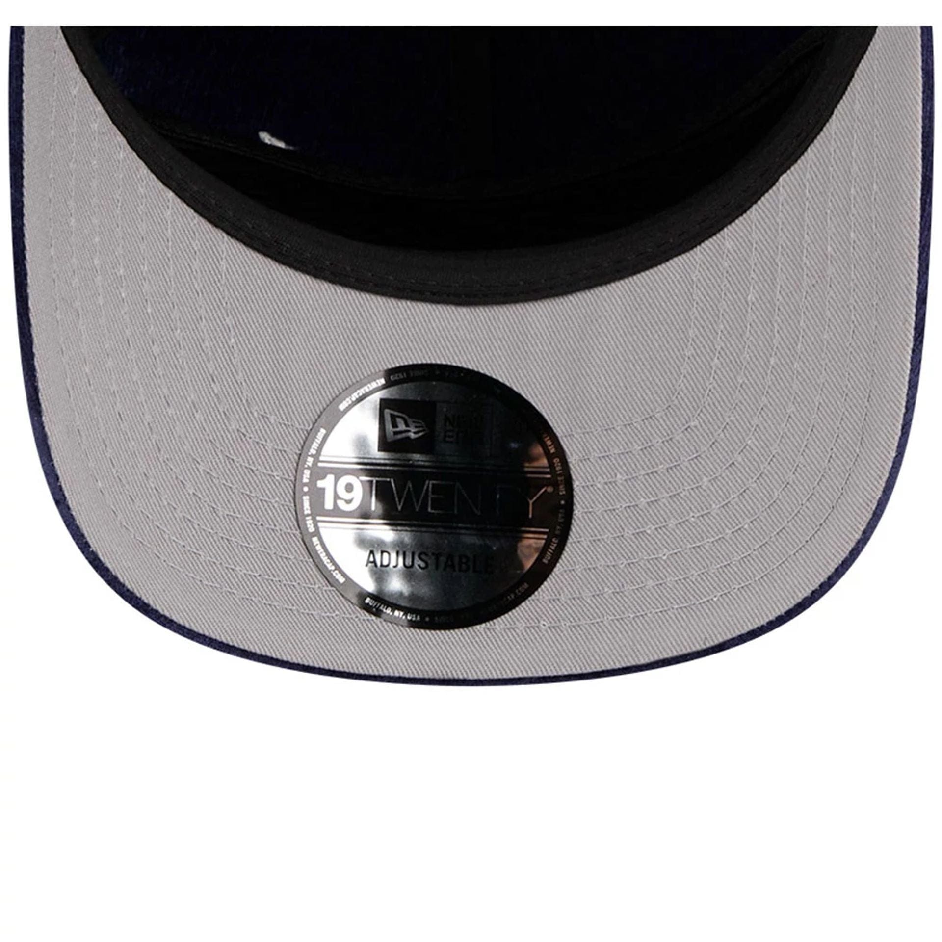 This is a New York Mets MLB Team Script Blue 19TWENTY Adjustable Cap 2