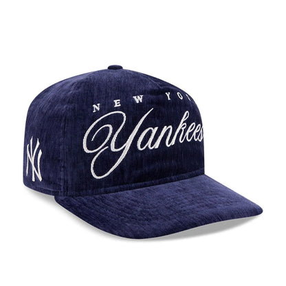 This is a New York Yankees MLB Team Script Navy 19TWENTY Adjustable Cap 1