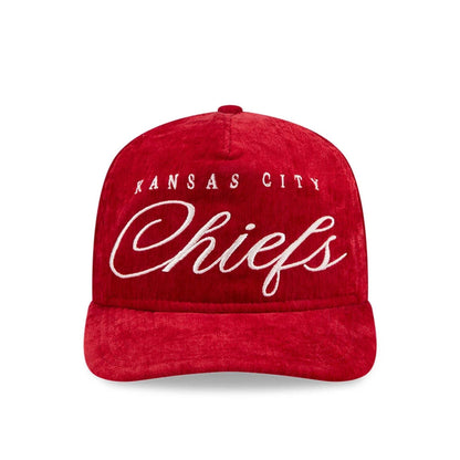 This is a Kansas City Chiefs NFL Team Script Red 19TWENTY Adjustable Cap 3