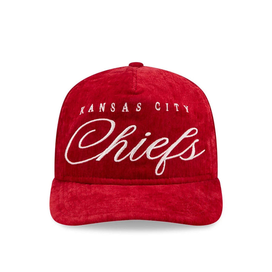 This is a Kansas City Chiefs NFL Team Script Red 19TWENTY Adjustable Cap 3