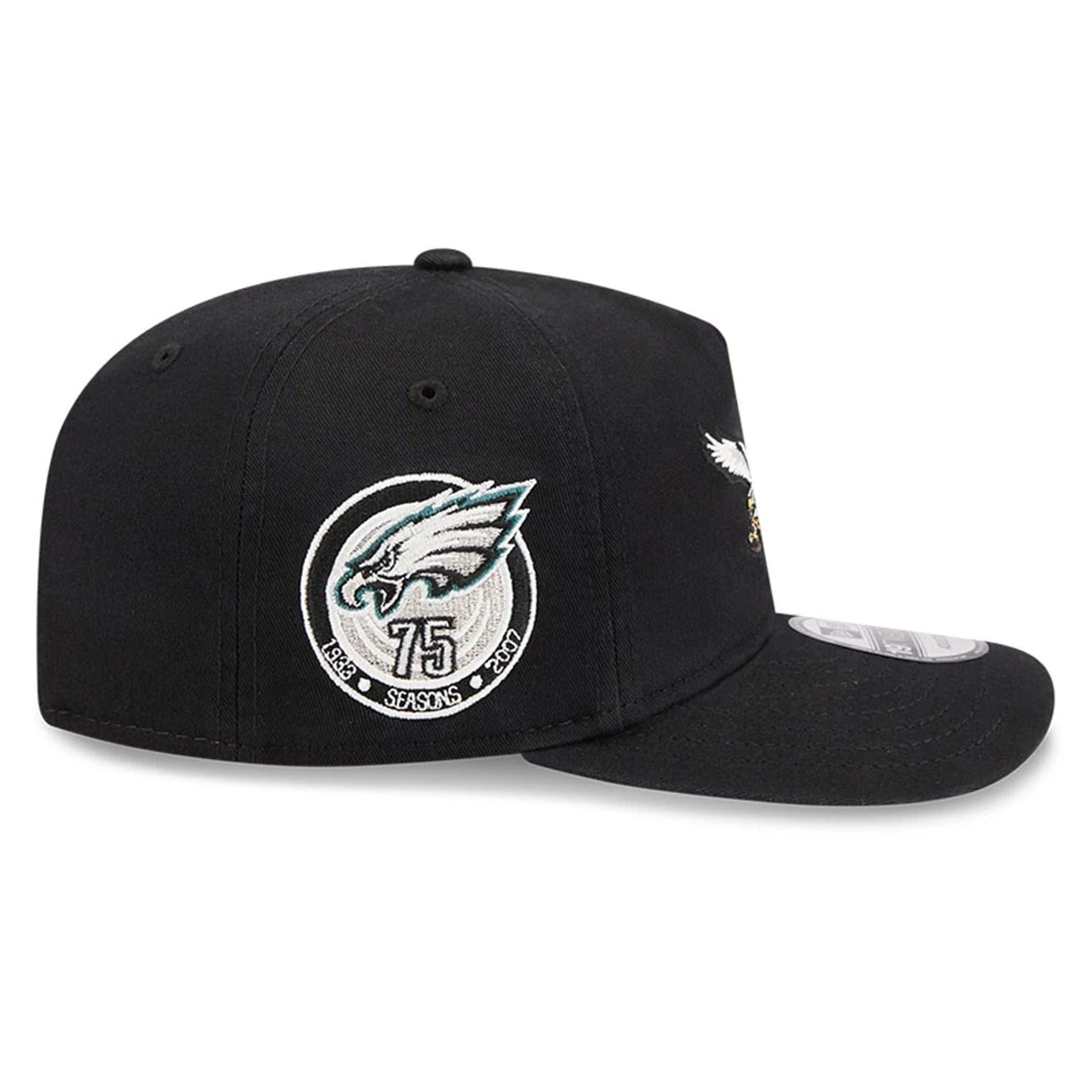 This is a Philadelphia Eagles NFL Championship Black 9TWENTY Adjustable Cap 5