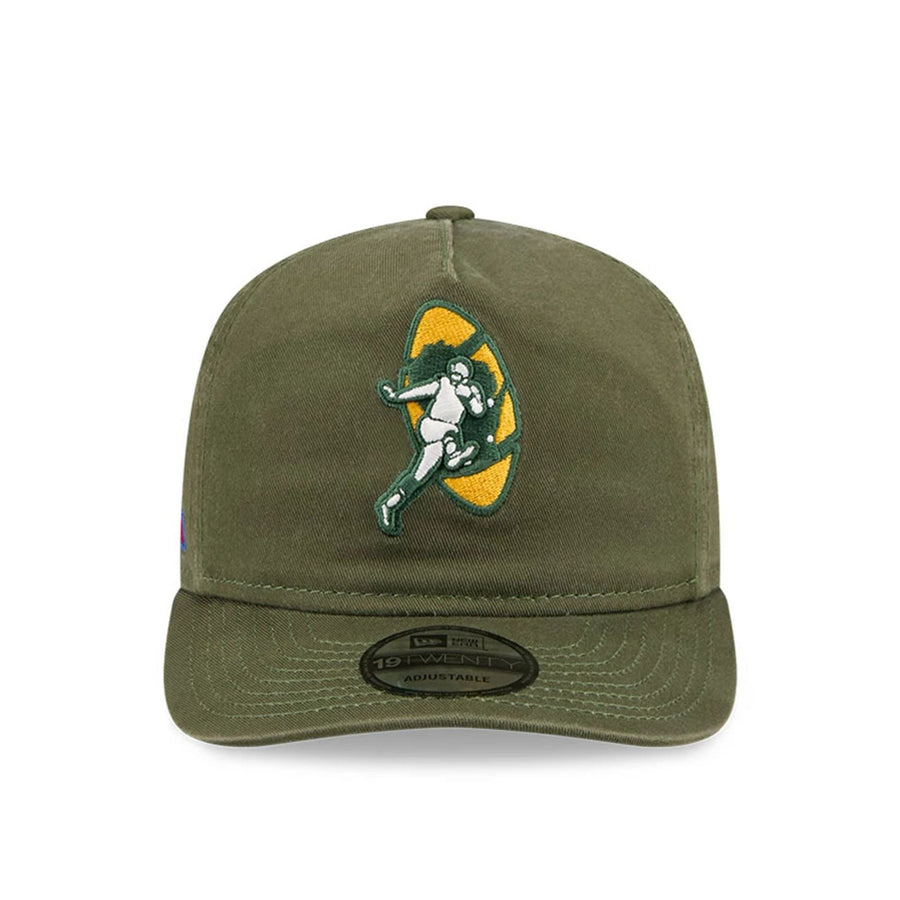This is a Green Bay Packers NFL Championship Dark Green 19TWENTY Adjustable Cap 3