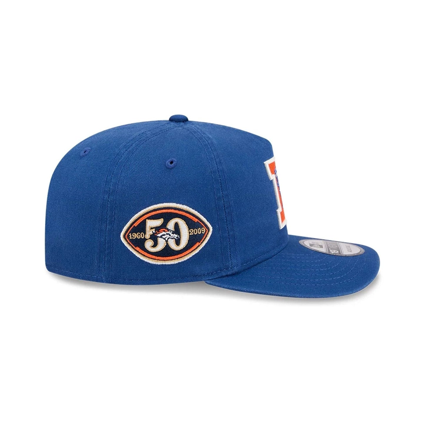 This is a Denver Broncos NFL Championship Blue 19TWENTY Adjustable Cap 5