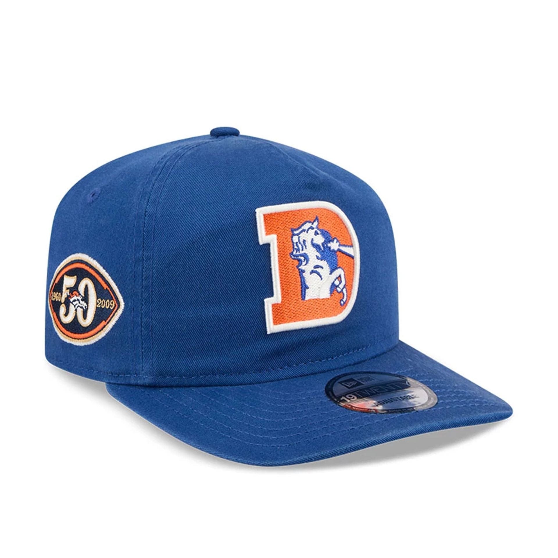This is a Denver Broncos NFL Championship Blue 19TWENTY Adjustable Cap 1