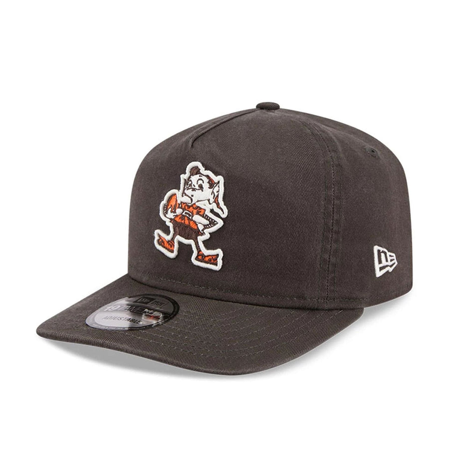 This is a Cleveland Browns NFL Championship Dark Brown 19TWENTY Adjustable Cap 4