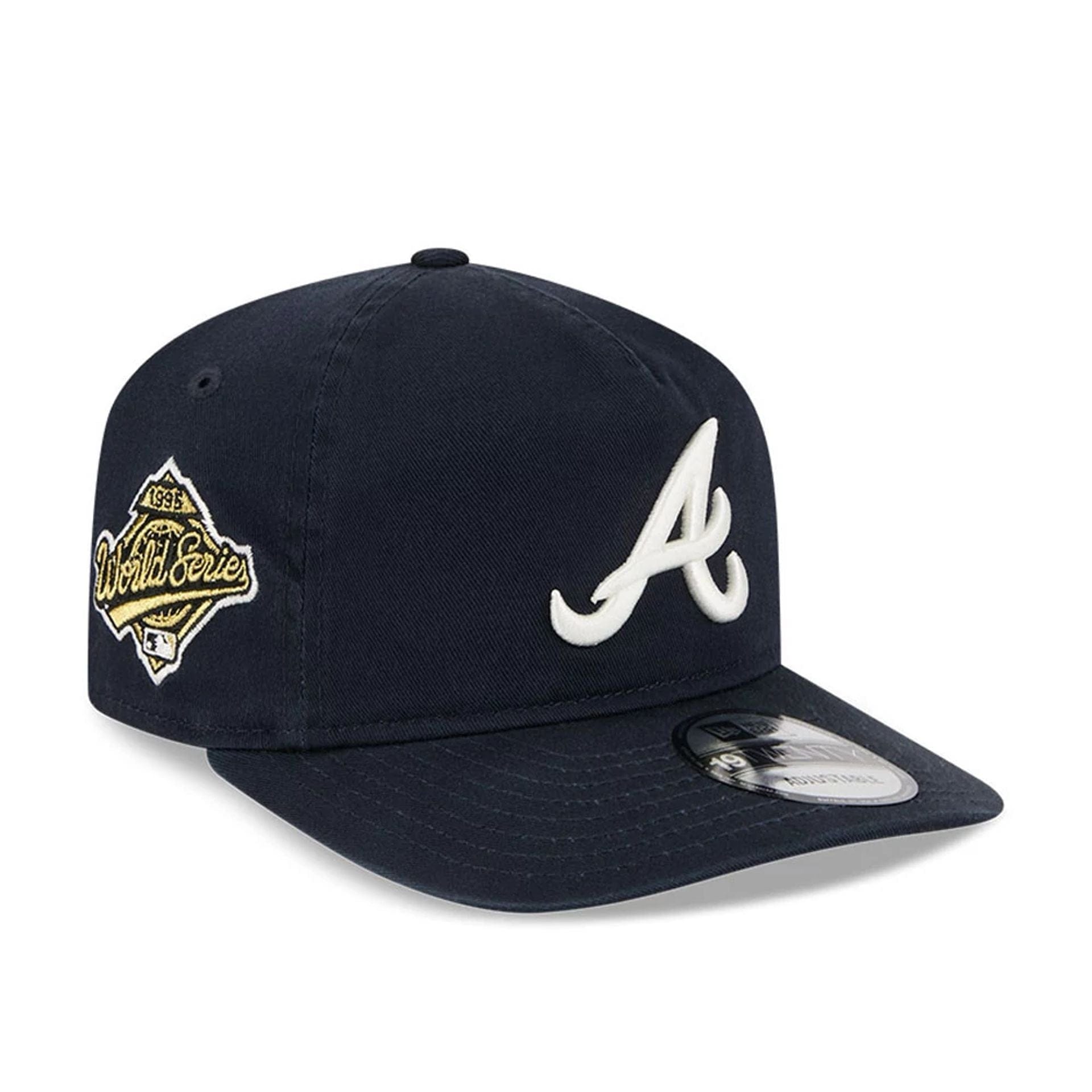 Pictured is this MLB Championship Atlanta Braves 19TWENTY cap in navy. 1