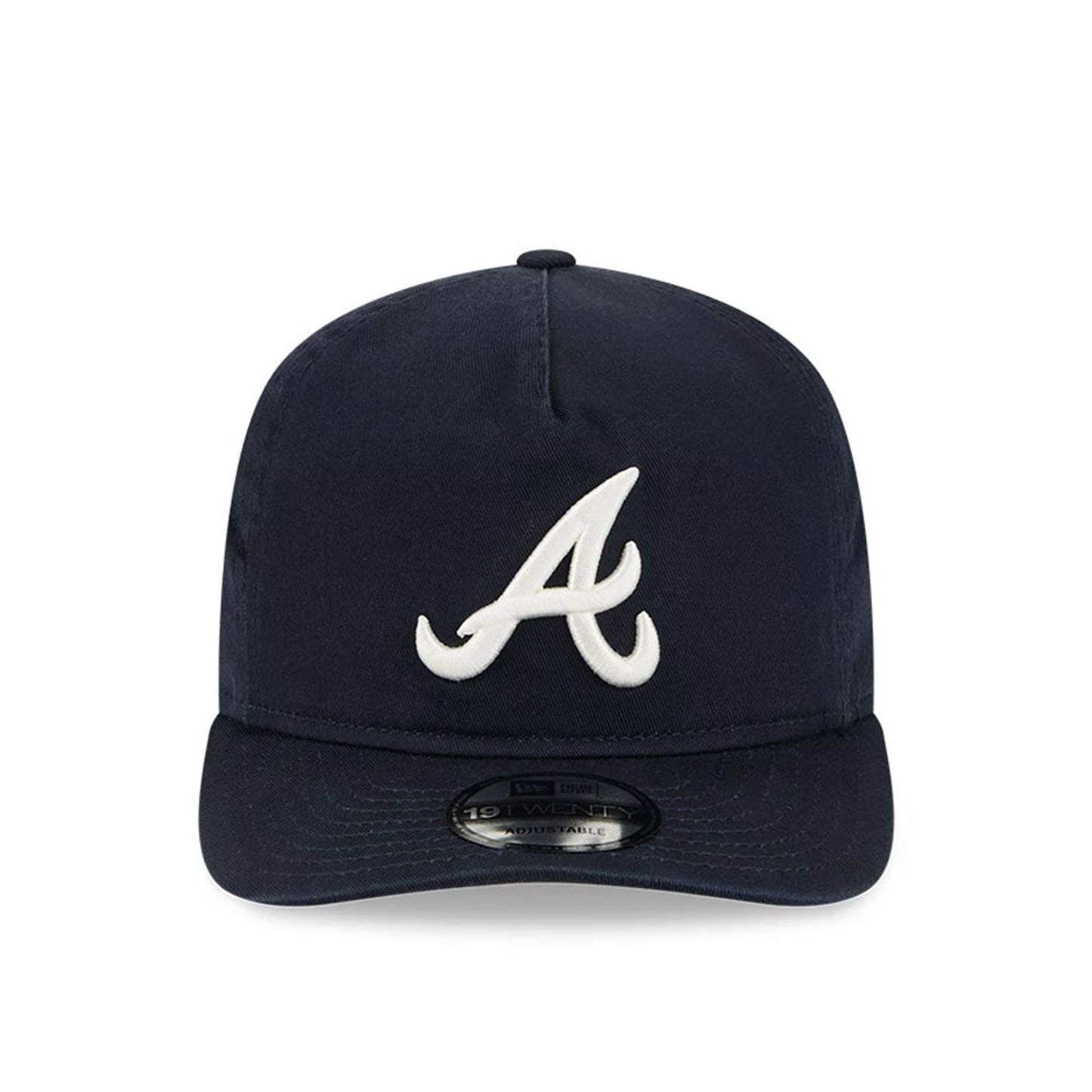 Pictured is this MLB Championship Atlanta Braves 19TWENTY cap in navy. 3
