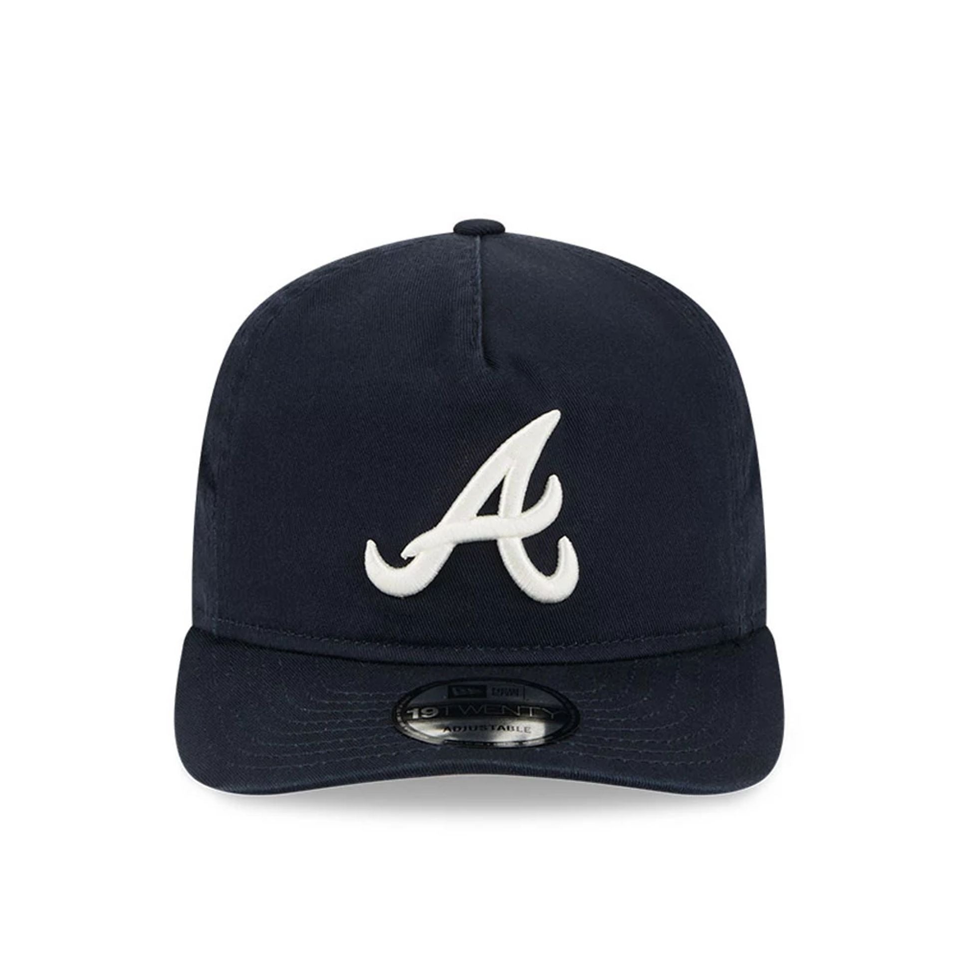 Pictured is this MLB Championship Atlanta Braves 19TWENTY cap in navy. 3