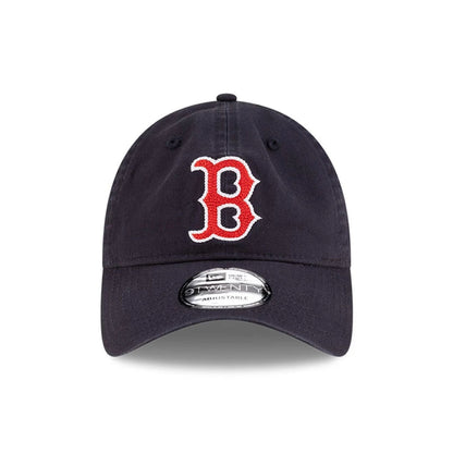 This is a Boston Red Sox OVO x MLB Navy 9TWENTY Adjustable Cap 3