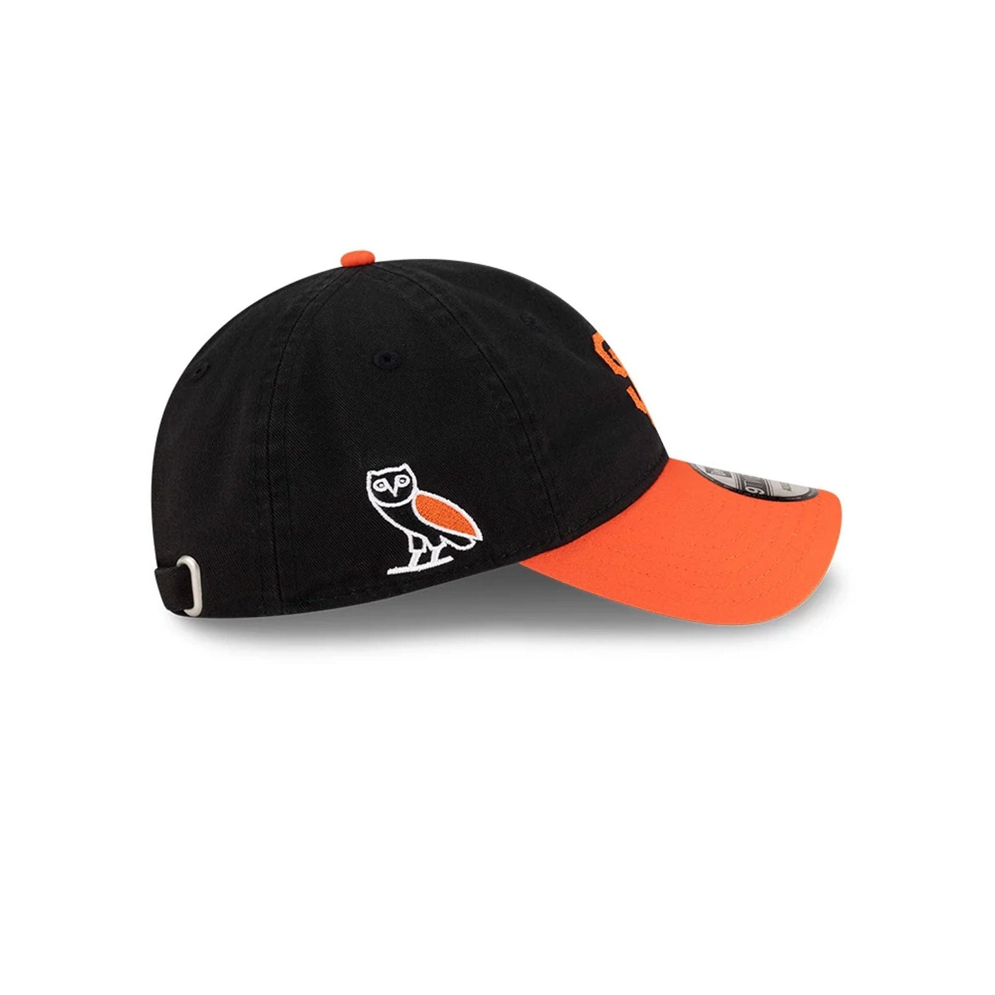 This is a San Francisco Giants OVO x MLB Black 9TWENTY Adjustable Cap 5