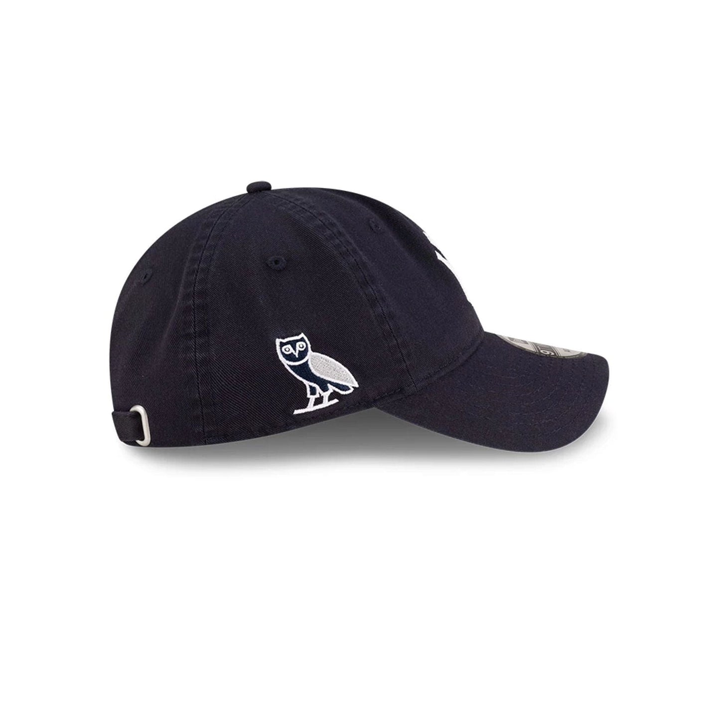 This is a New York Yankees OVO x MLB Navy 9TWENTY Adjustable Cap 5