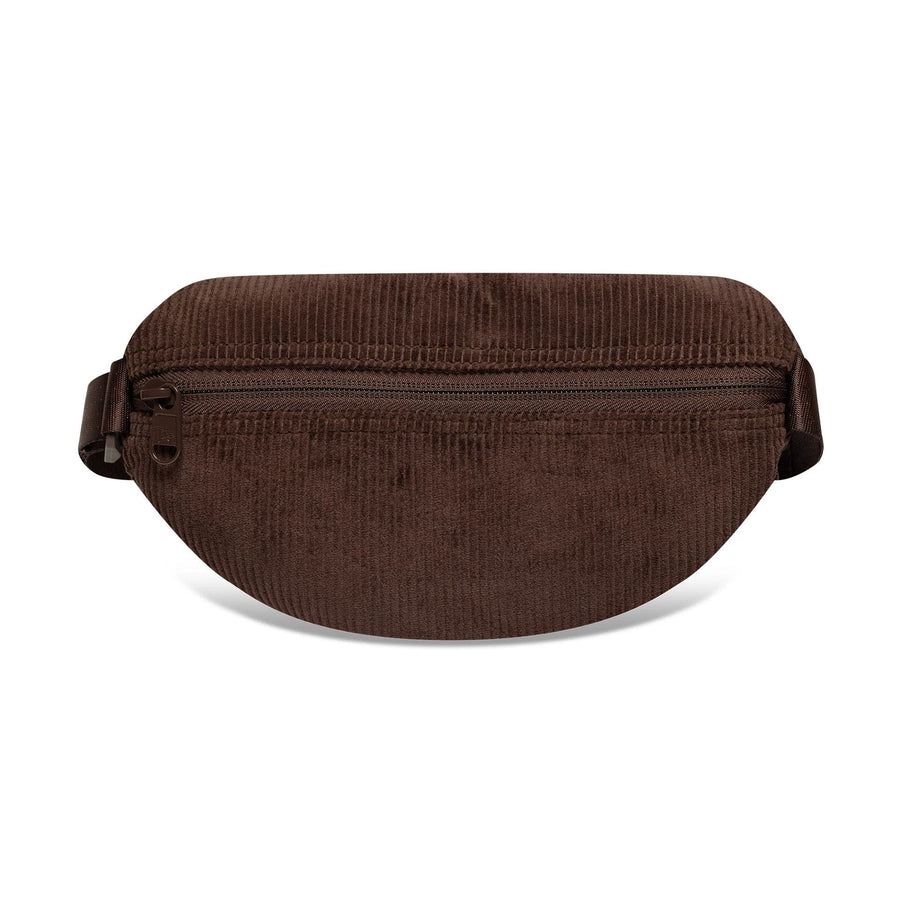 This is a  New Era Script Cord Dark Brown Waist Bag  4