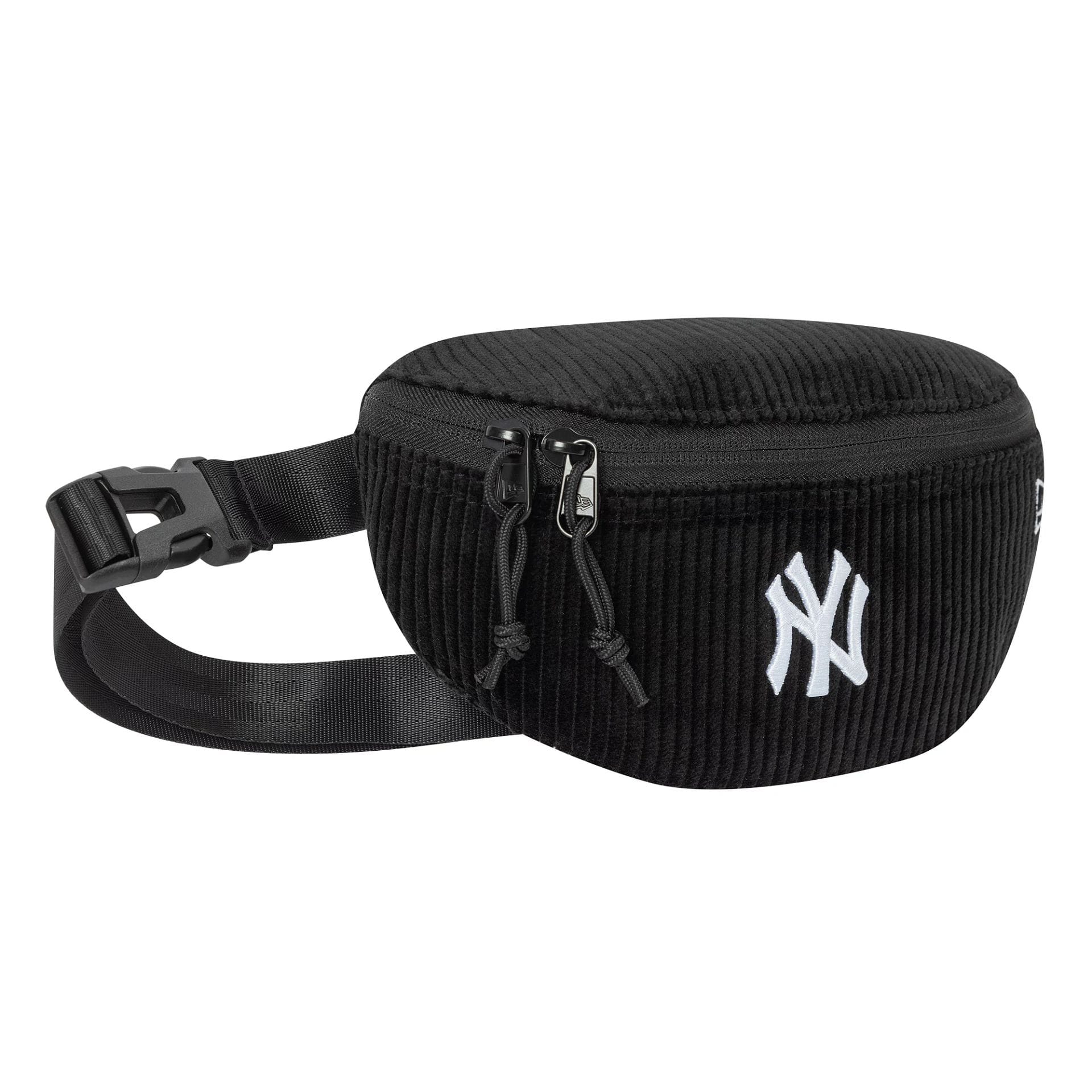 This is a New York Yankees MLB Cord Black Waist Bag  2