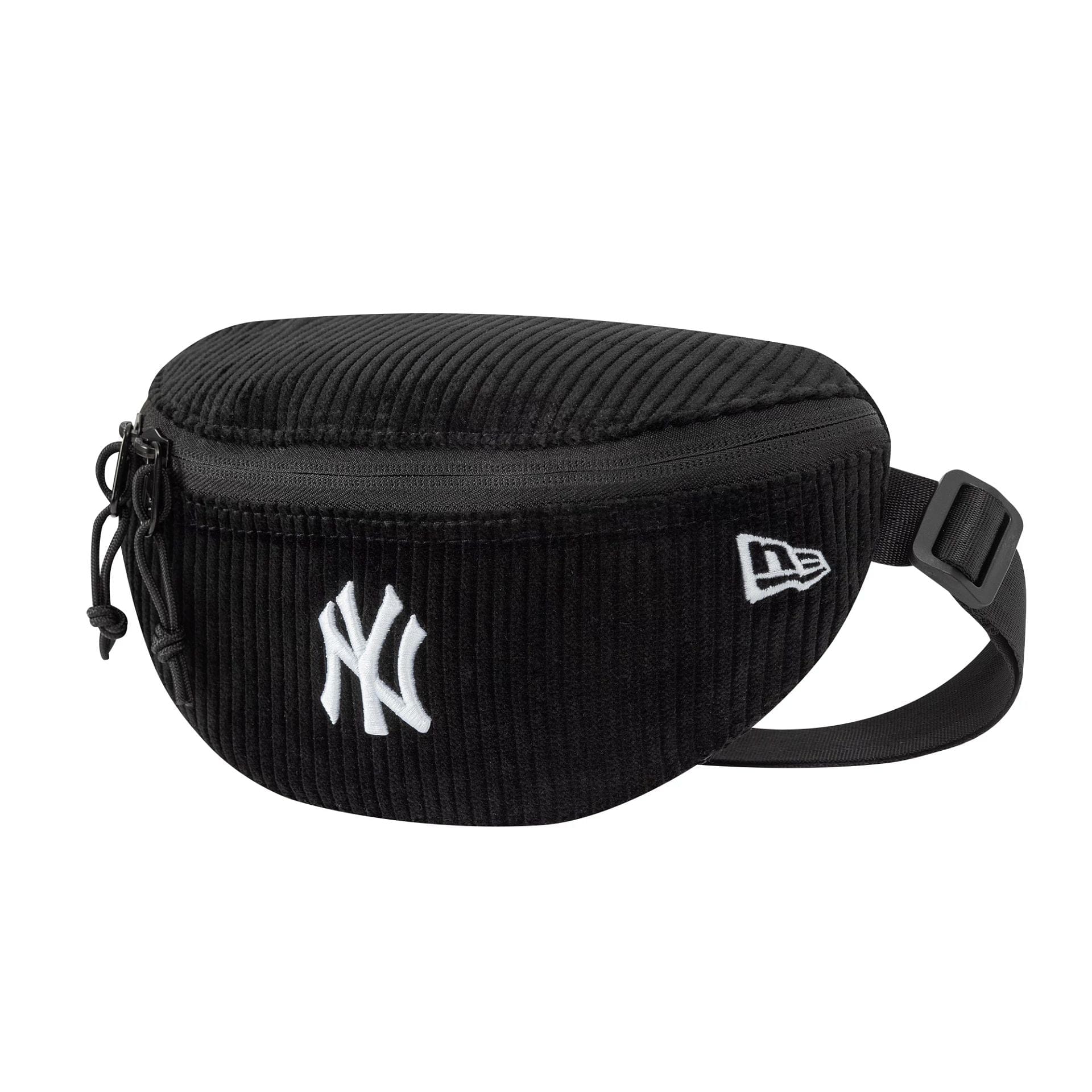This is a New York Yankees MLB Cord Black Waist Bag  3