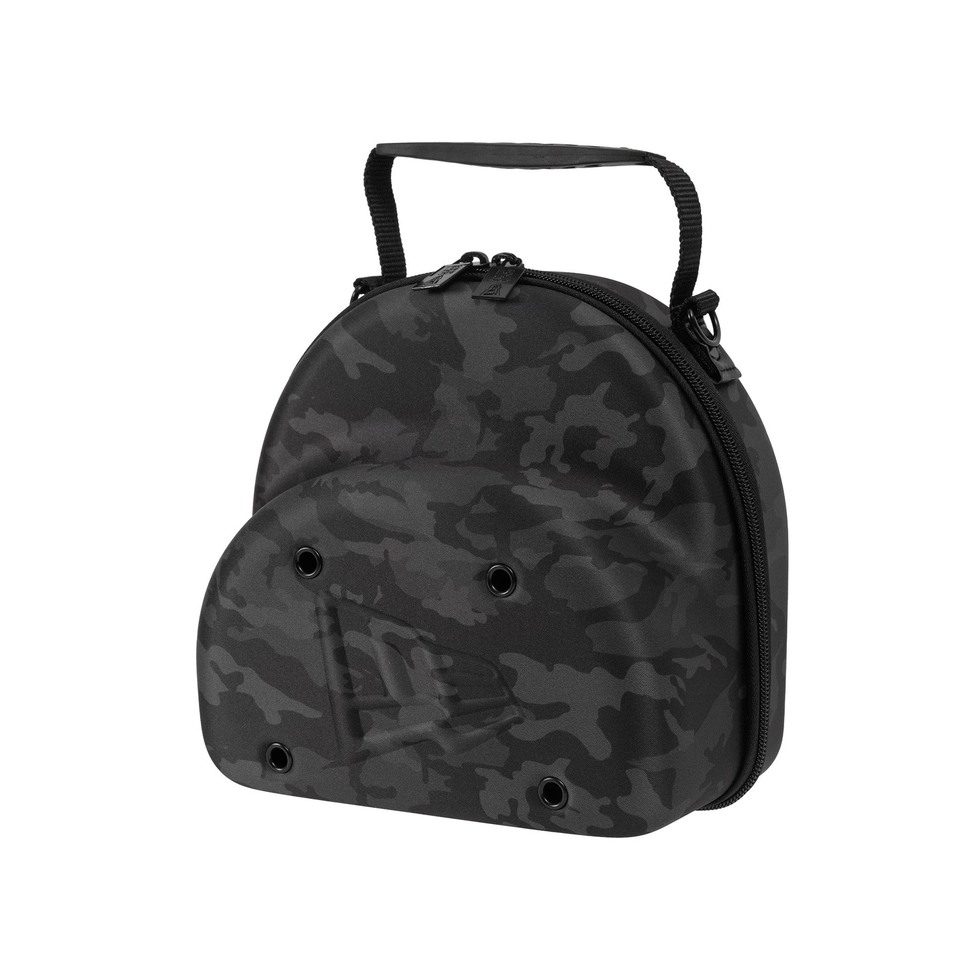 This is a  New Era Camo Black 2Pk 59FIFTY Cap Carrier 4
