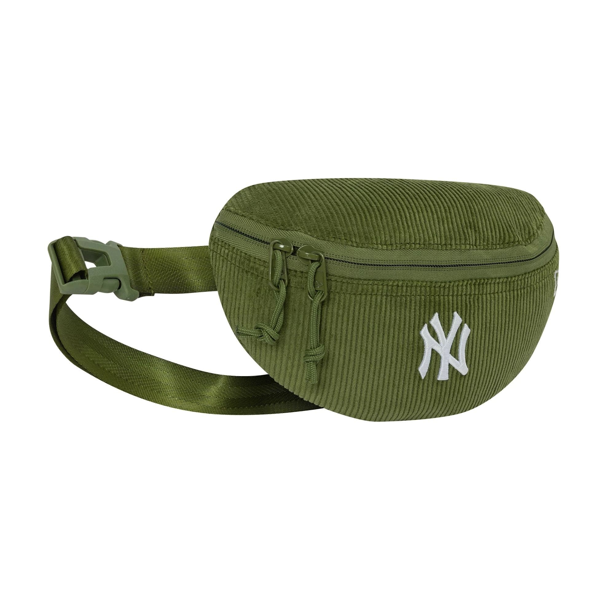 This is a New York Yankees MLB Cord Dark Green Waist Bag  2