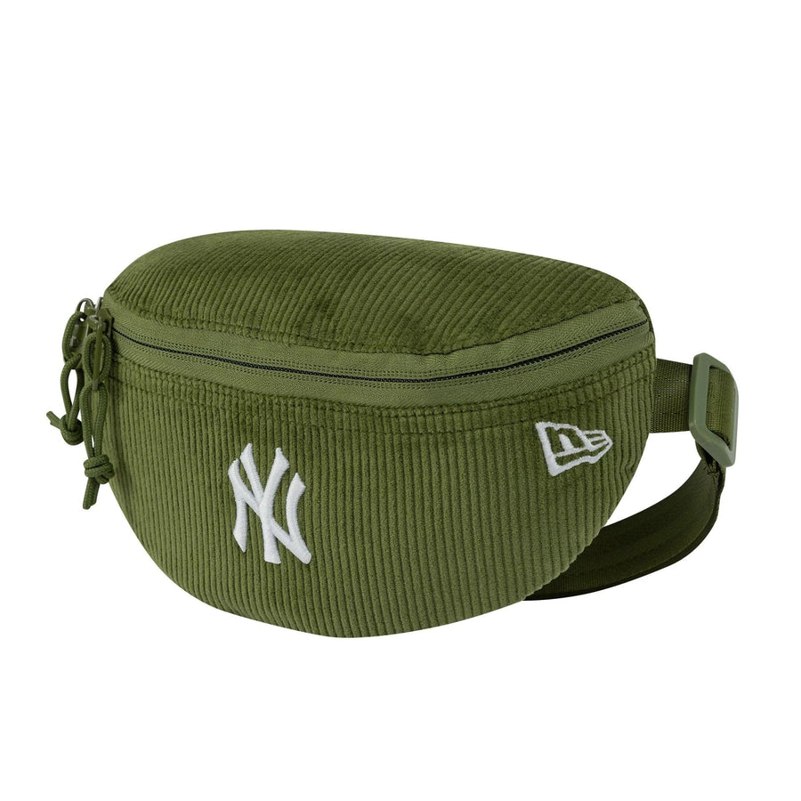 This is a New York Yankees MLB Cord Dark Green Waist Bag  3