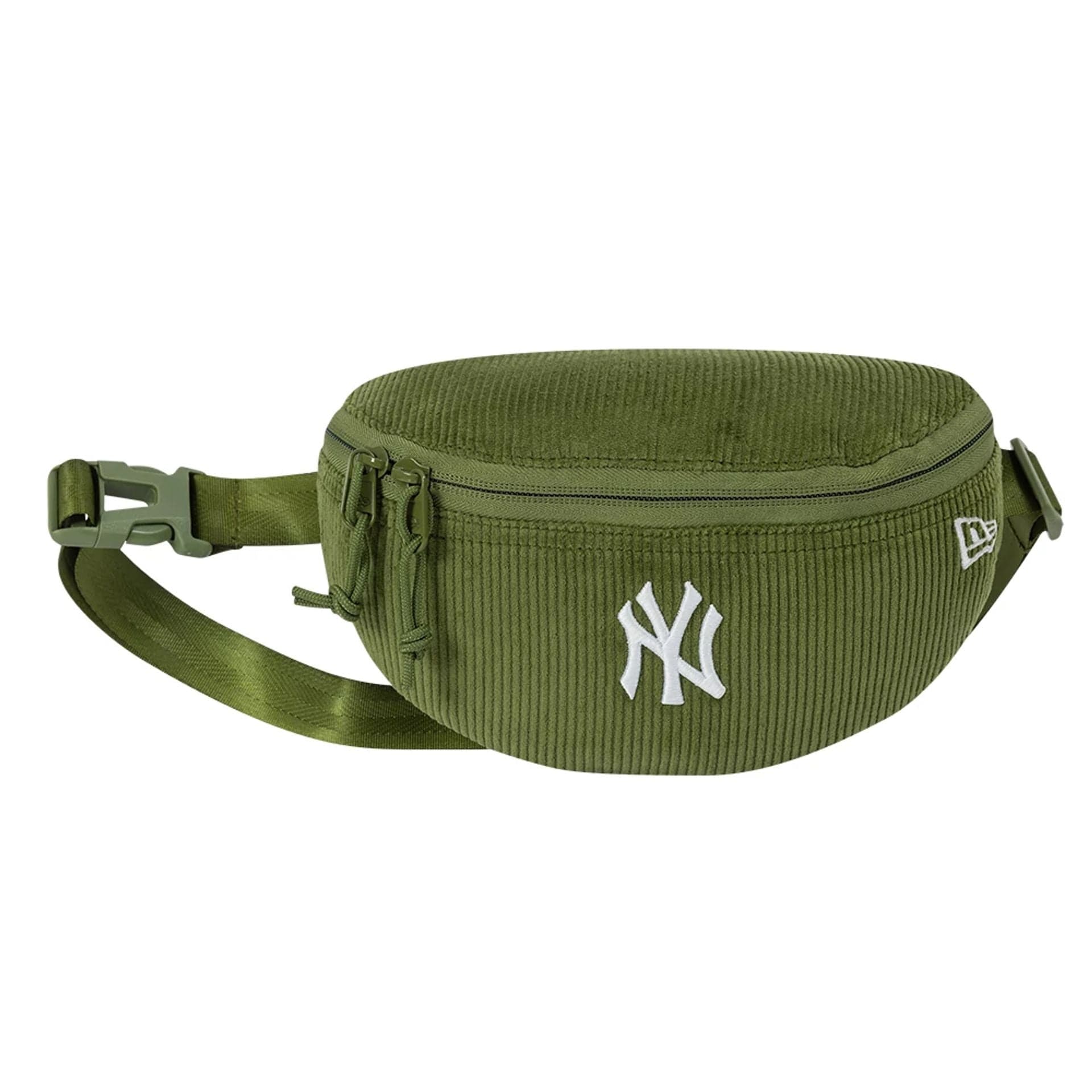 This is a New York Yankees MLB Cord Dark Green Waist Bag  1