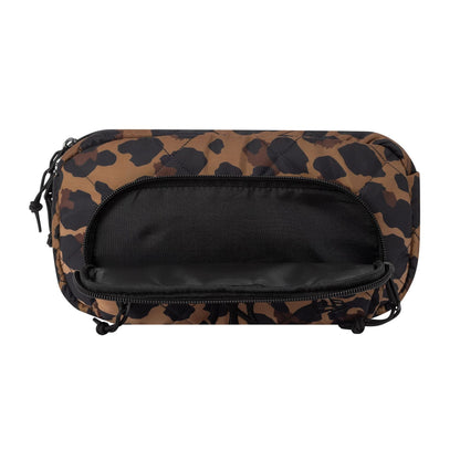 This is a New York Yankees MLB Leopard Quilted All Over Print Waist Bag 5