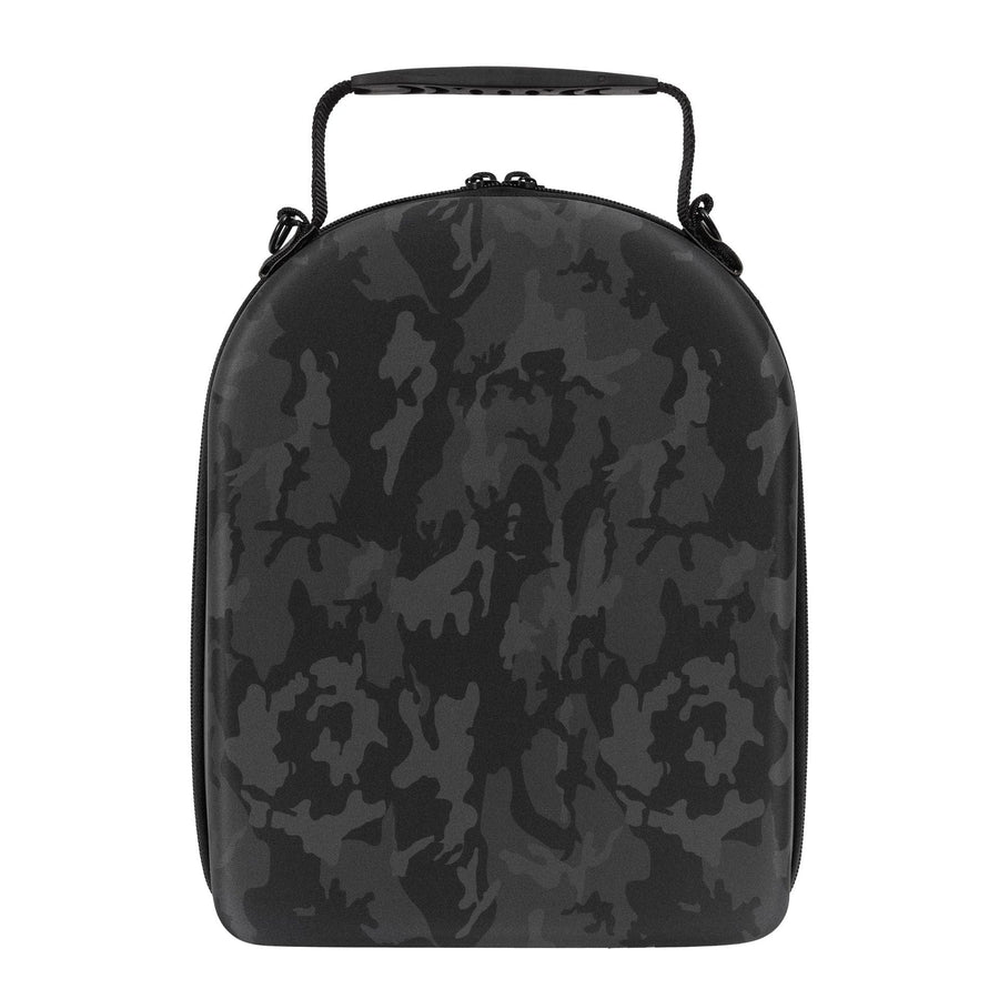 This is a  New Era Camo Black 6Pk 59FIFTY Cap Carrier  5