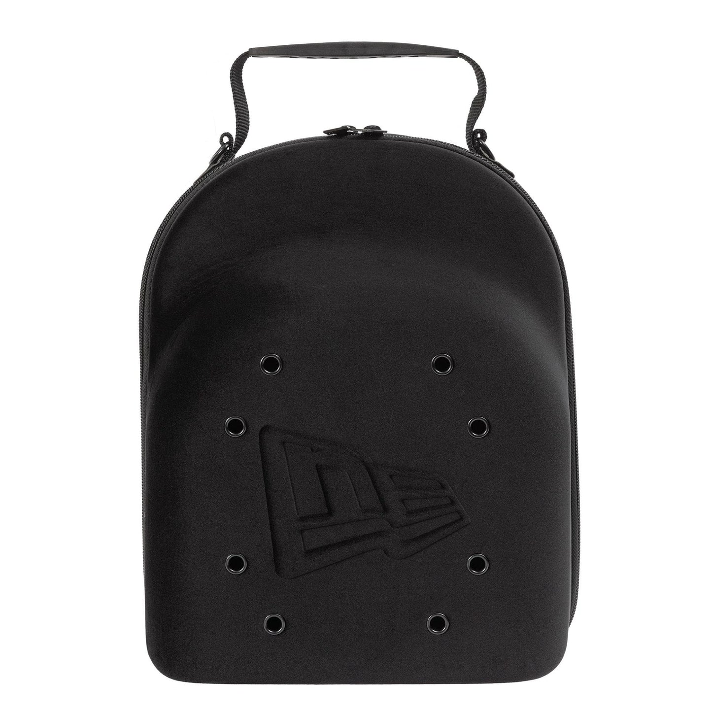 This is a  New Era Velour Black 6Pk 59FIFTY Cap Carrier 1