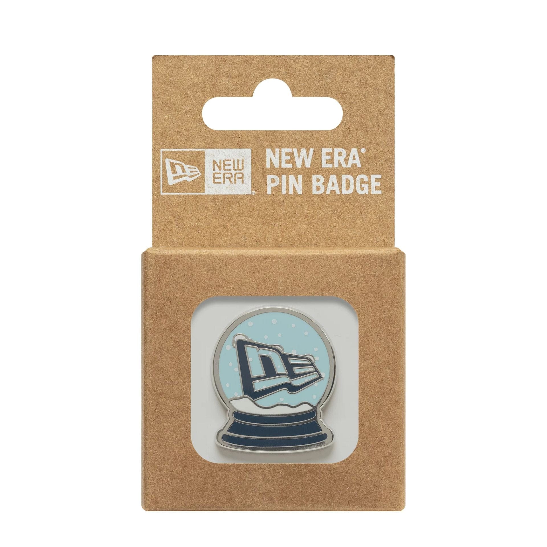 This is a  New Era Snowglobe Black Pin Badge  3