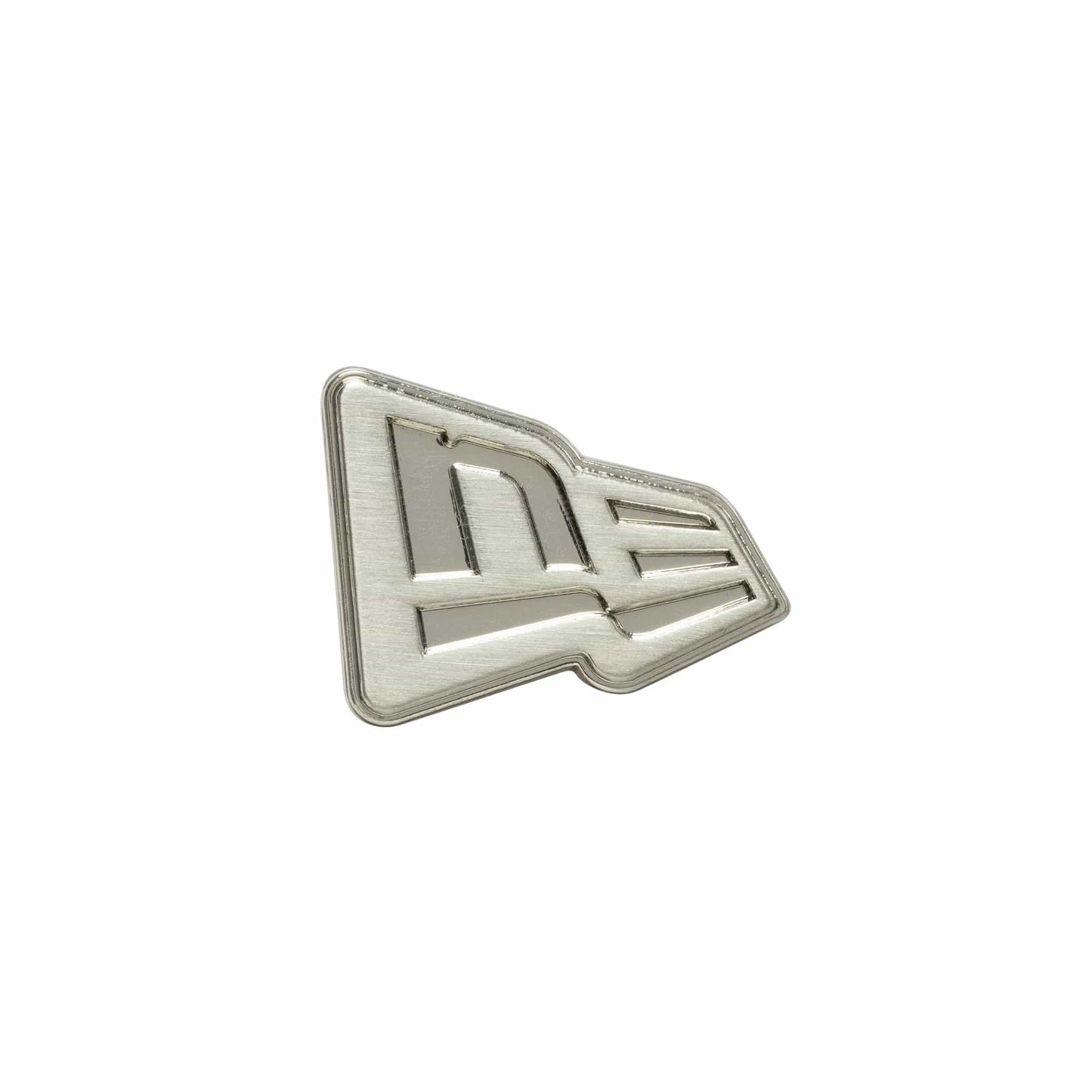 This is a  New Era Flag Silver Pin Badge 1
