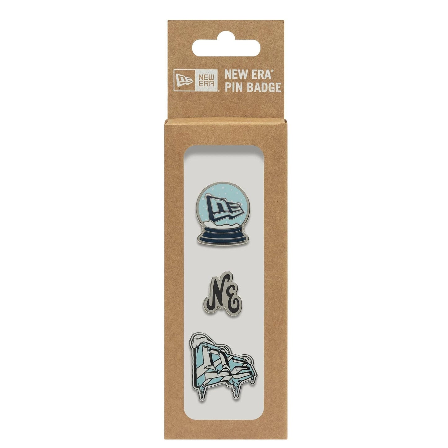 This is a  New Era 3 Pin Gift Set Multi Pin Badge  3