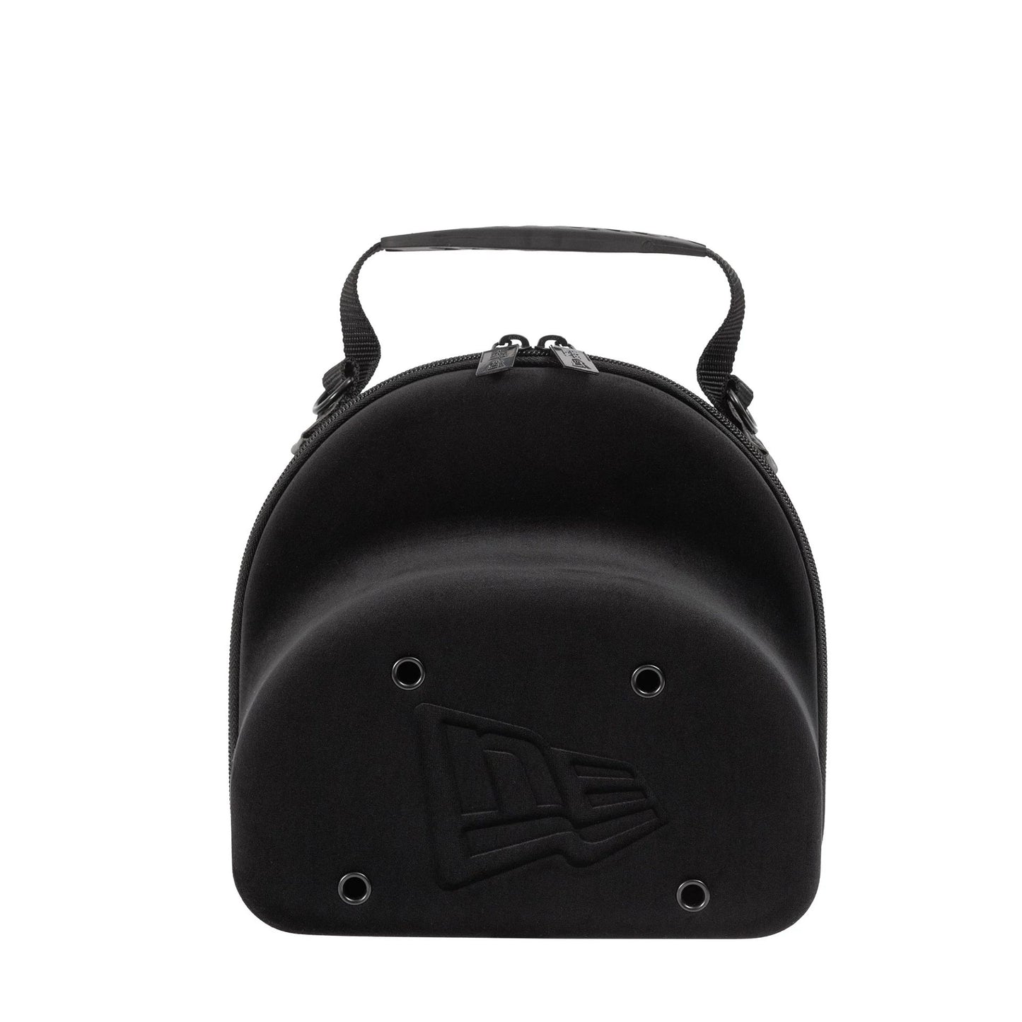 This is a  New Era Velour Black 2Pk 59FIFTY Cap Carrier  1