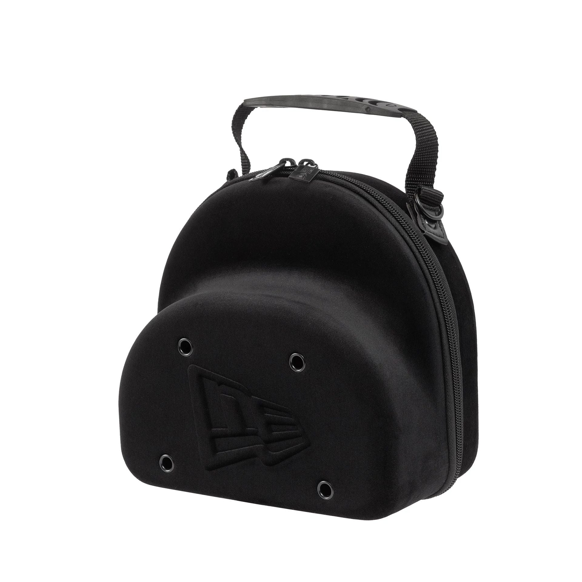 This is a  New Era Velour Black 2Pk 59FIFTY Cap Carrier  4