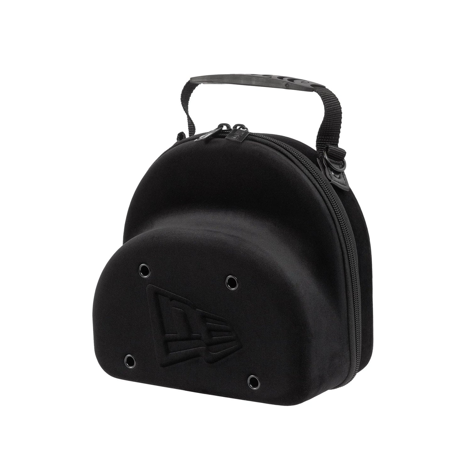This is a  New Era Velour Black 2Pk 59FIFTY Cap Carrier 4