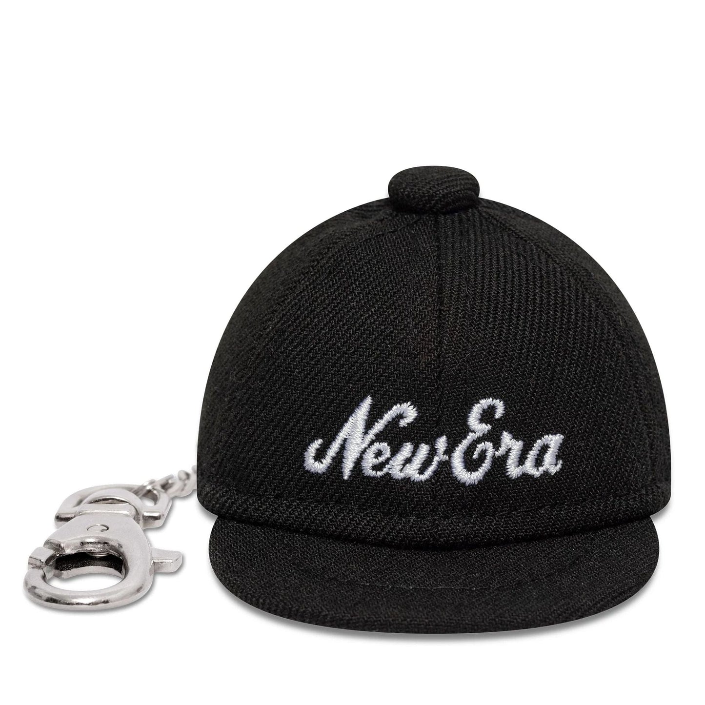 This is a  New Era Mini Cap Black Key Chain  2