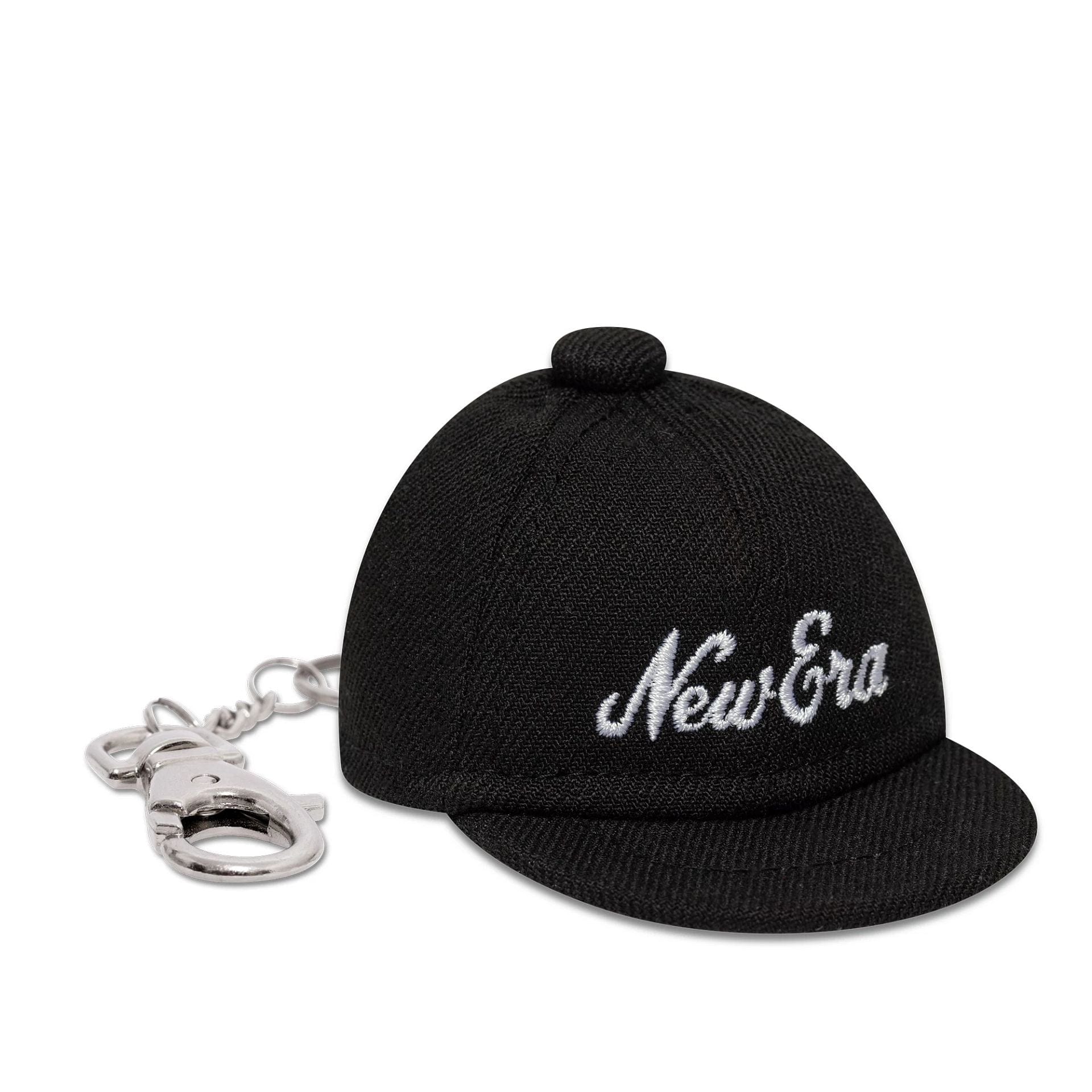 This is a  New Era Mini Cap Black Key Chain  3