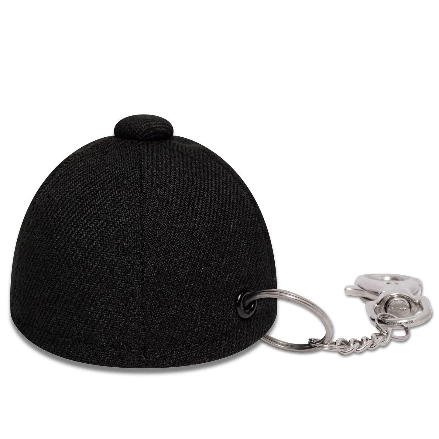 This is a  New Era Mini Cap Black Key Chain  4