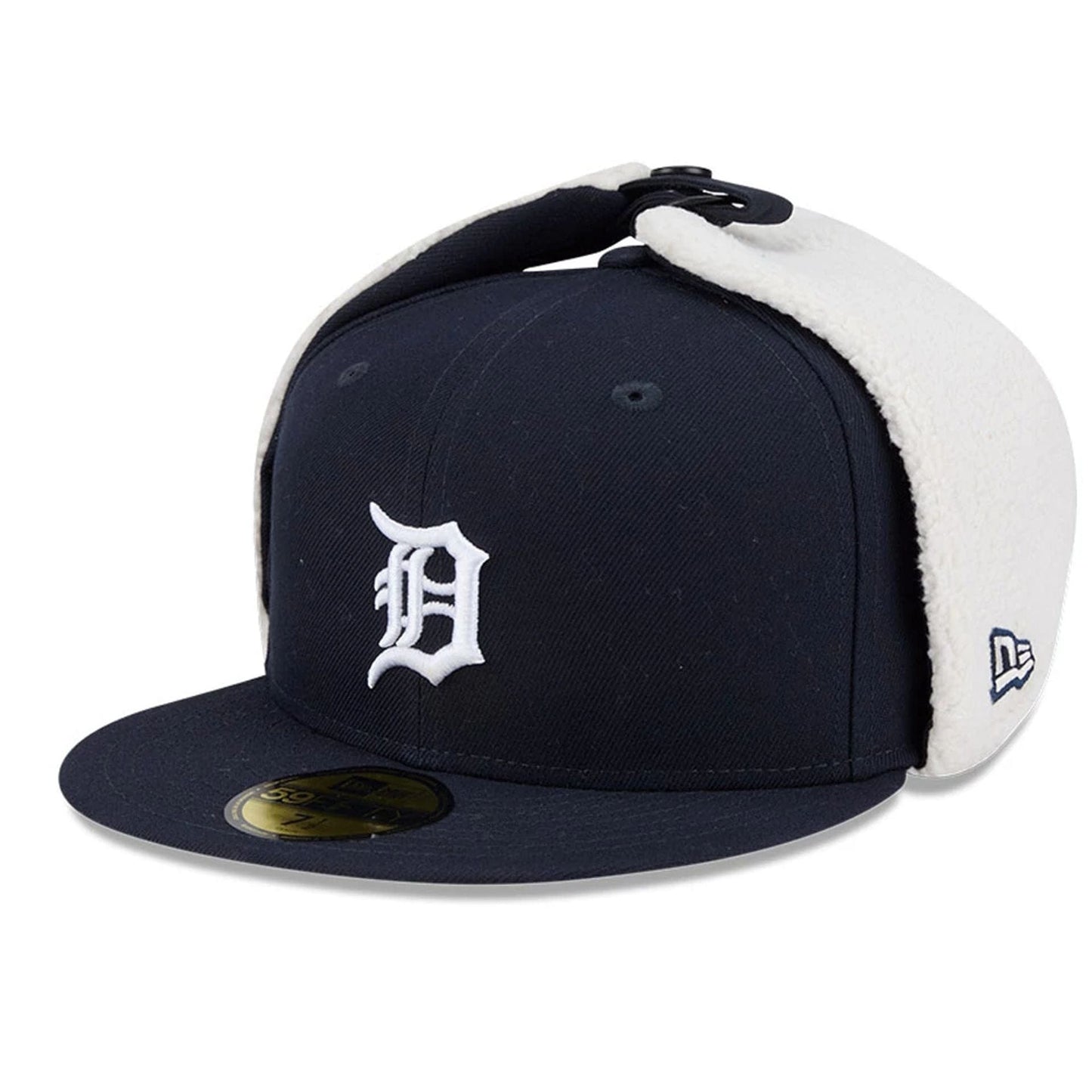 This is a Detroit Tigers MLB Classic Navy Dogear 59FIFTY Fitted Cap 1