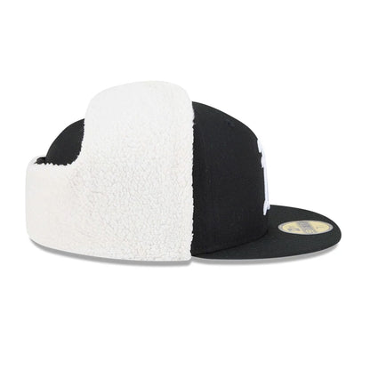 This is a Athletics MLB Classic Black Dogear 59FIFTY Fitted Cap 7