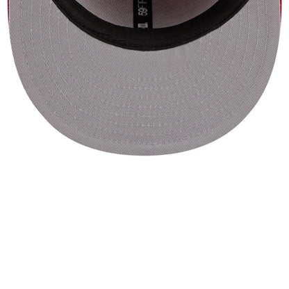 This is a LA Angels MLB Classic Red Dogear 59FIFTY Fitted Cap 2