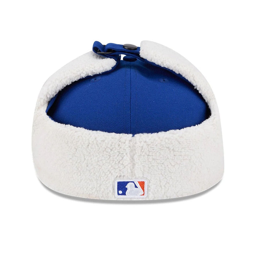 This is a New York Mets MLB Classic Blue Dogear 59FIFTY Fitted Cap 7